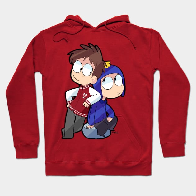 BFFs Hoodie by iamprikle